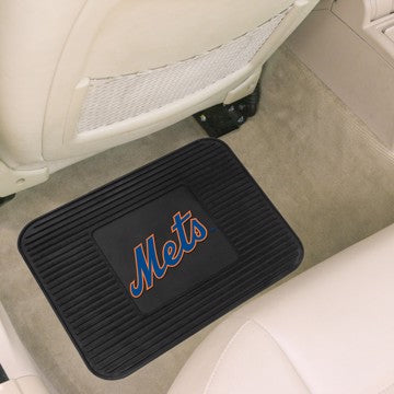 Wholesale-New York Mets Utility Mat MLB Back Seat Car Floor Mats - 1 Piece - 14" x 17" SKU: 10057