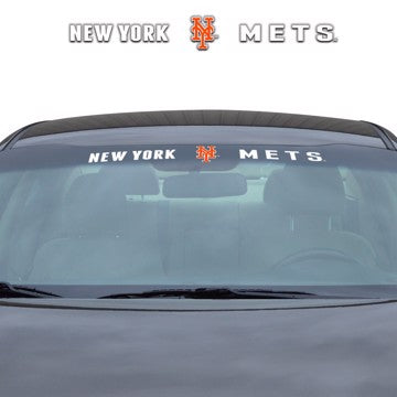 Wholesale-New York Mets Windshield Decal MLB 34” x 3.5 SKU: 61452