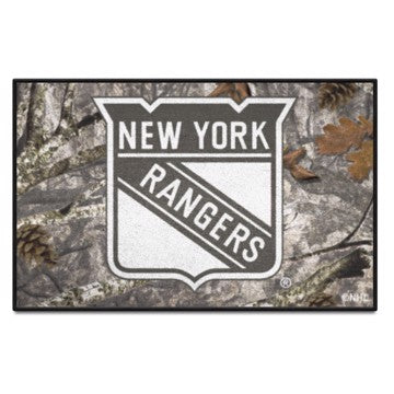 Wholesale-New York Rangers Starter Mat - Camo NHL Accent Rug - 19" x 30" SKU: 34497