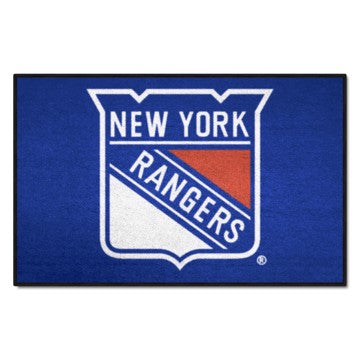 Wholesale-New York Rangers Starter Mat NHL Accent Rug - 19" x 30" SKU: 10469