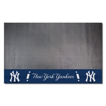 Wholesale-New York Yankees Grill Mat MLB Vinyl Mat - 26" x 42" SKU: 12162