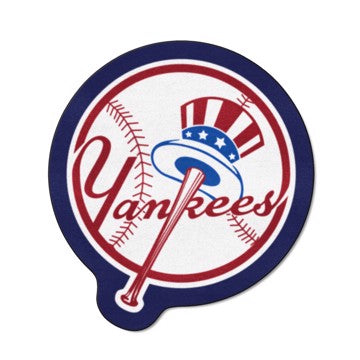 Wholesale-New York Yankees Mascot Mat MLB Accent Rug - Approximately 36" x 36" SKU: 31430
