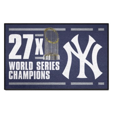 Wholesale-New York Yankees Starter Mat - Dynasty MLB Accent Rug - 19" x 30" SKU: 36080