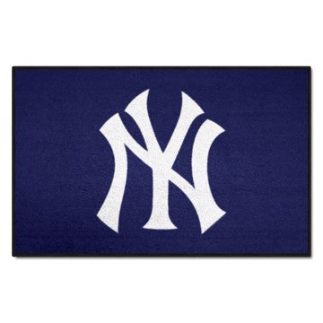 Wholesale-New York Yankees Starter Mat MLB Accent Rug - 19" x 30" SKU: 6342