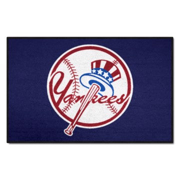 Wholesale-New York Yankees Starter Mat MLB Accent Rug - 19" x 30" SKU: 8064
