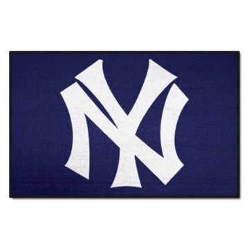 Wholesale-New York Yankees Starter Mat - Retro Collection MLB Accent Rug - 19" x 30" SKU: 1788