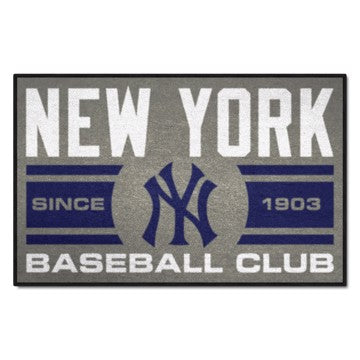 Wholesale-New York Yankees Starter Mat - Uniform MLB Accent Rug - 19" x 30" SKU: 31423