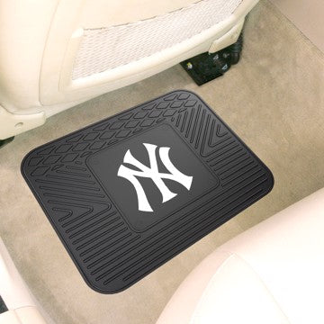 Wholesale-New York Yankees Utility Mat MLB Back Seat Car Floor Mats - 1 Piece - 14" x 17" SKU: 10059