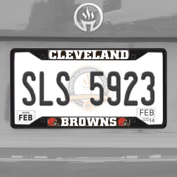 Fan Mats Cleveland Browns Team Color Reserved Parking Sign Decor 18In. X  11.5In. Lightweight