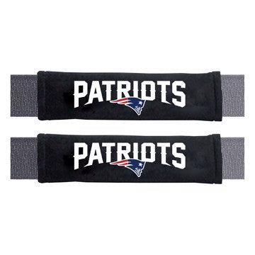 Wholesale-NFL - New England Patriots Embroidered Seatbelt Pad - Pair New England Patriots Embroidered Seatbelt Pad - 2 Pieces SKU: 32054