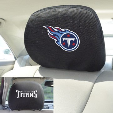 Wholesale-NFL - Tennessee Titans Headrest Cover NFL - Tennessee Titans Headrest Cover 10"x13" SKU: 12518