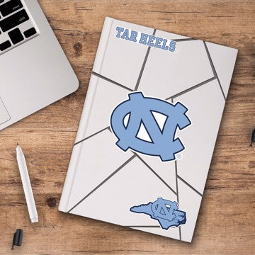 Wholesale-North Carolina Decal 3-pk University of North Carolina - Chapel Hill Decal 3-pk 5” x 6.25” - 3 Various Logos / Wordmark SKU: 61045