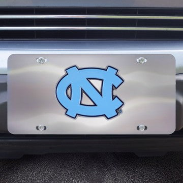 Wholesale-North Carolina Diecast License Plate University of North Carolina - Chapel Hill - UNC Diecast License Plate 12"x6" - "NC" Logo SKU: 26927