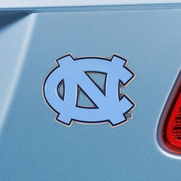 Wholesale-North Carolina Emblem - Color University of North Carolina - Chapel Hill - UNC Color Emblem 2.6"x3.2" - 'NC' Primary Logo SKU: 22236
