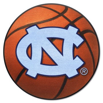 Wholesale-North Carolina Tar Heels Basketball Mat 27" diameter SKU: 5151