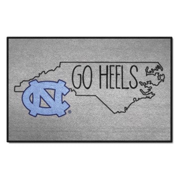 Wholesale-North Carolina Tar Heels Southern Style Starter Mat 19"x30" SKU: 21177