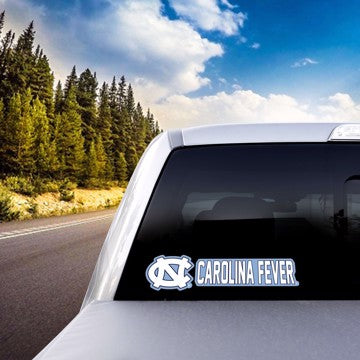 Wholesale-North Carolina Team Slogan Decal University of North Carolina - Chapel Hill Team Slogan Decal 3” x 12” - Primary Logo & Team Slogan SKU: 61421