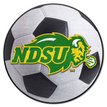 Wholesale-North Dakota State Bison Soccer Ball Mat 27" diameter SKU: 140