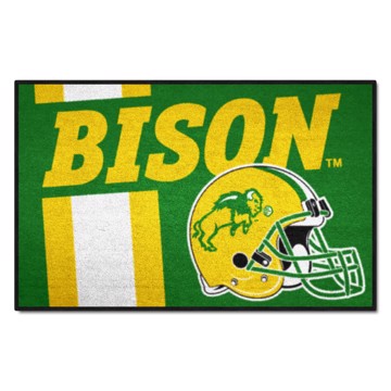 Wholesale-North Dakota State Bison Starter Mat - Uniform 19"x30" SKU: 19648