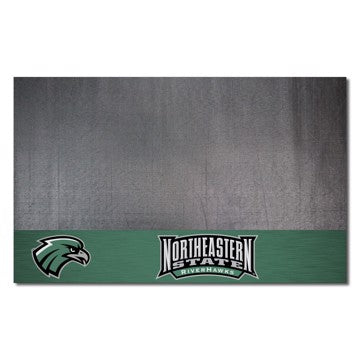 Wholesale-Northeastern State Riverhawks Grill Mat 26in. x 42in. SKU: 34899