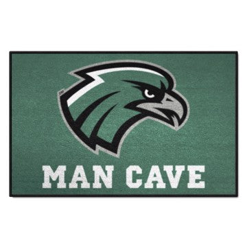 Wholesale-Northeastern State Riverhawks Man Cave Starter 19"x30" SKU: 34902