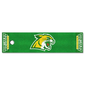 Wholesale-Northern Michigan Wildcats Putting Green Mat 1.5ft. x 6ft. SKU: 22123