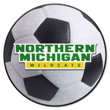 Wholesale-Northern Michigan Wildcats Soccer Ball Mat 27" diameter SKU: 2012