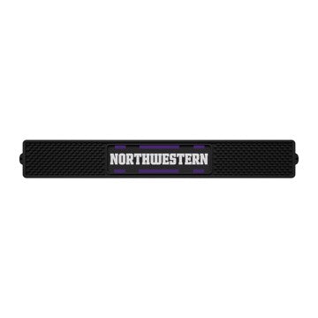 Wholesale-Northwestern Wildcats Drink Mat 3.25in. x 24in. SKU: 21658