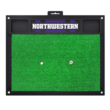 Wholesale-Northwestern Wildcats Golf Hitting Mat 20" x 17" SKU: 21659