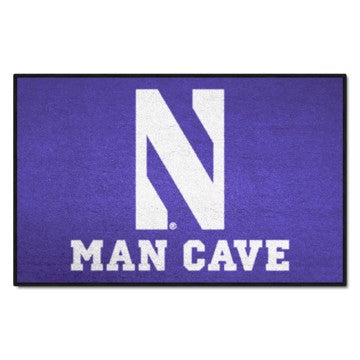 Wholesale-Northwestern Wildcats Man Cave Starter 19"x30" SKU: 17265