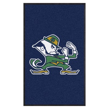 Wholesale-Notre Dame 3X5 High-Traffic Mat with Durable Rubber Backing 33.5"x57" - Portrait Orientation - Indoor SKU: 6722