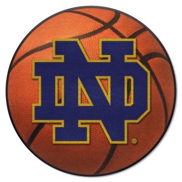 Wholesale-Notre Dame Fighting Irish Basketball Mat 27" diameter SKU: 4417