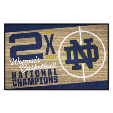 Wholesale-Notre Dame Fighting Irish Dynasty Starter Mat 19"x30" SKU: 36284