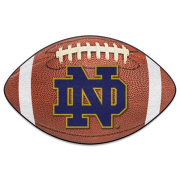 Wholesale-Notre Dame Fighting Irish Football Mat 20.5"x32.5" SKU: 4411