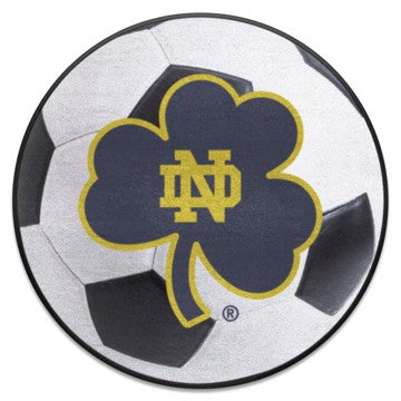 Wholesale-Notre Dame Fighting Irish Soccer Ball Mat 27" diameter SKU: 35806