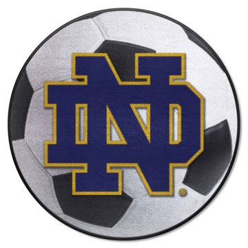 Wholesale-Notre Dame Fighting Irish Soccer Ball Mat 27" diameter SKU: 4419
