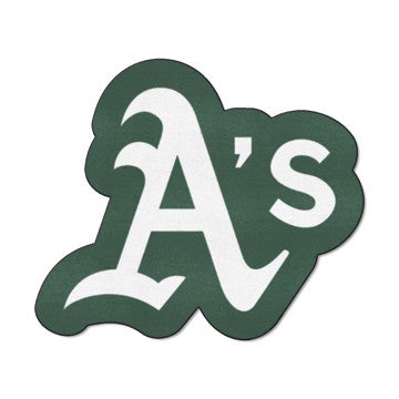 Wholesale-Oakland Athletics Mascot Mat MLB Accent Rug - Approximately 36" x 36" SKU: 21990