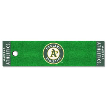 Wholesale-Oakland Athletics Putting Green Mat MLB 18" x 72" SKU: 9093