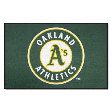 Wholesale-Oakland Athletics Starter Mat MLB Accent Rug - 19" x 30" SKU: 6411