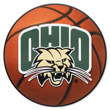 Wholesale-Ohio Bobcats Basketball Mat 27" diameter SKU: 156