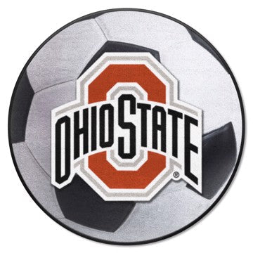 Wholesale-Ohio State Buckeyes Soccer Ball Mat 27" diameter SKU: 1518