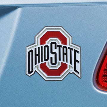 Wholesale-Ohio State Emblem - Color Ohio State University Color Emblem 3"x3.2" - "O & Ohio State" Logo SKU: 22237
