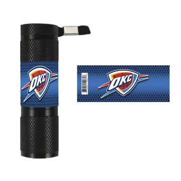 Wholesale-Oklahoma City Thunder Mini LED Flashlight NBA 1.1" H x 0.3" W x 3.4" L SKU: 62297