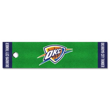 Wholesale-Oklahoma City Thunder Putting Green Mat NBA 18" x 72" SKU: 9415