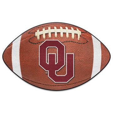 Wholesale-Oklahoma Sooners Football Mat 20.5"x32.5" SKU: 2389