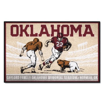 Wholesale-Oklahoma Sooners Starter Mat - Ticket 19"x30" SKU: 28113