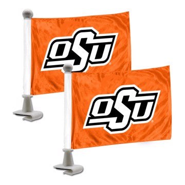 Wholesale-Oklahoma State Ambassador Flags Oklahoma State University Ambassador Flags 4” x 6” - "OSU" Primary Logo SKU: 61924