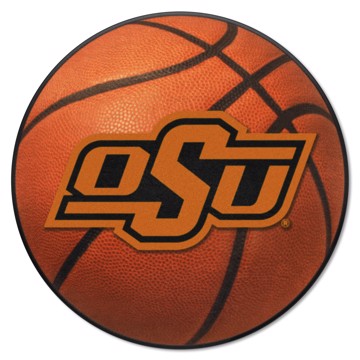 Wholesale-Oklahoma State Cowboys Basketball Mat 27" diameter SKU: 4138