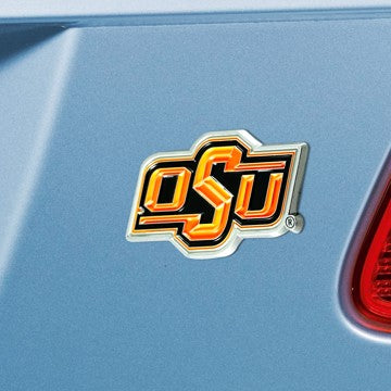 Wholesale-Oklahoma State Emblem Oklahoma State University Color Emblem 3"x3.2" - "OSU" Logo SKU: 25066