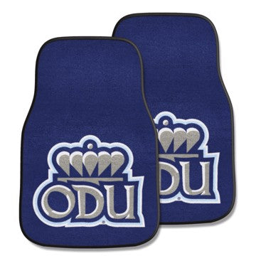 Wholesale-Old Dominion Monarchs 2-pc Carpet Car Mat Set 17in. x 27in. - 2 Pieces SKU: 6860